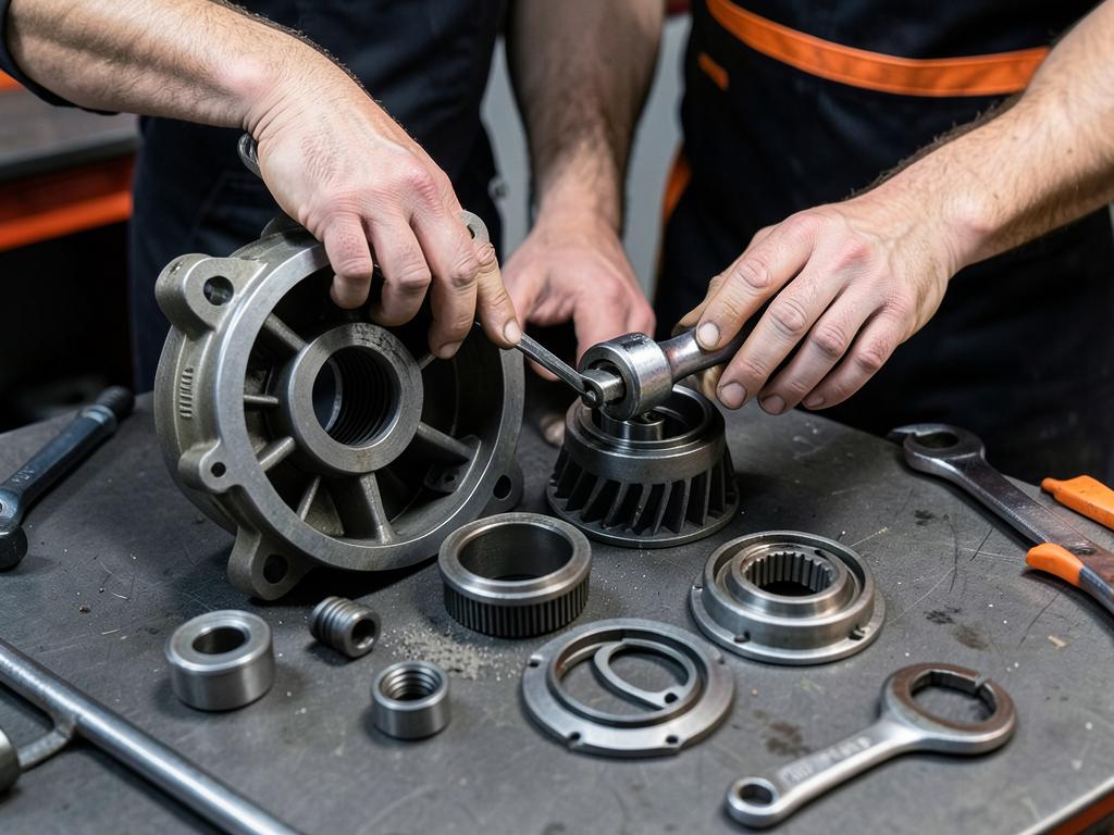 Pumpenreparatur – Bild aus dem Luzatec-Sortiment